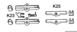 K23 kit voor K23, K24, K25 kabelaansluiting