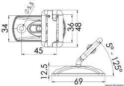 Застежка/пряжка для лент макс. 30 мм