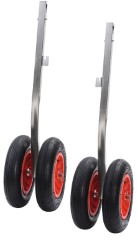 Transom tilting wheels for dinghies 240 kg  