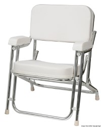 Krzesło kapitańskie białe