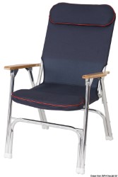 Super-deck πτυσσόμενη καρέκλα με επένδυση