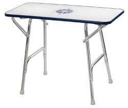Высококачественный прямоугольный стол с откидной крышкой 88x44 см.