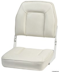 Κάθισμα De Luxe με αναδιπλούμενη πλάτη λευκή