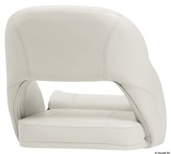 Tvarované sedadlá polstrovaná Flip Up H52R bielej