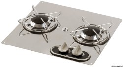 Two-burner cooktop 380 x 360 mm 