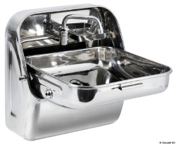 SS wall foldable sink 