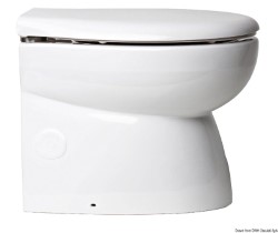 Gestroomlijnde elektrische toiletpot porselein laag 24 V