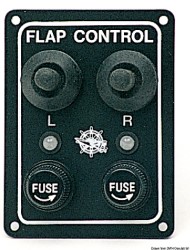 Control panel f. hydraulic trim tab set 