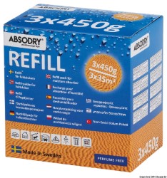 Recharges ABSODRY 3 x 450 gr  