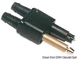 Fuel male connector MERCURY/MARINER 2 hose adaptor 
