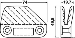 Clamcleat CL 206 