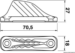 Clamcleat CL 254 