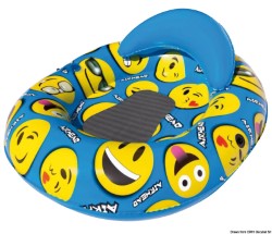 Alfombra flotante para piscina Emoji Gang