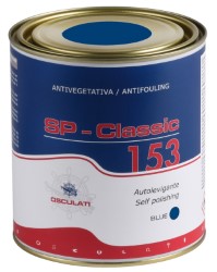 Antifouling auto-polissant SP Classic 153 bleu 0,75 l