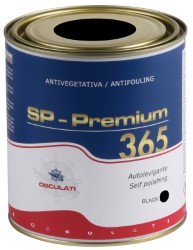 SP Premium 365 samopolirajući antivegetativni premaz crni 0,75 l