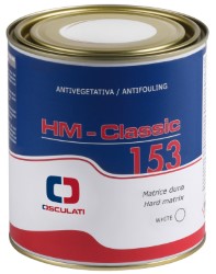 HM Classic 153 tvrdi matrični antivegetativni premaz bijeli 0,75 l