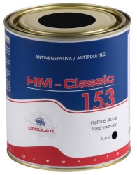 HM Classic 153 hård matrix antifouling sort 0,75 l
