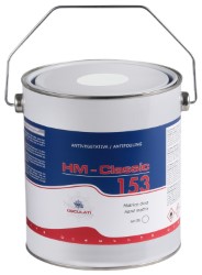 HM Classic 153 tvrdi matrični antivegetativni premaz bijeli 2,5 l