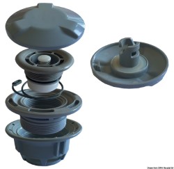 Inflation valve Grey with exchangeable body core  
