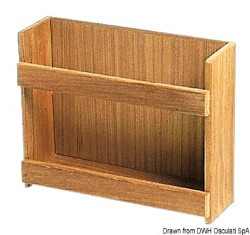 Cutii din lemn de tec Rack 316x101x254