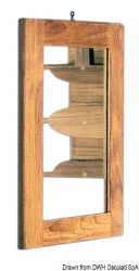Rama din lemn de tec X oglindă 275x375mm