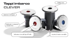 Tappo imbarco costampato Ø 50mm DIESEL 