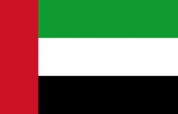 Bandera de los Emiratos Árabes Unidos 40x60