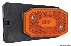 Fanale posizione LED laterale luce arancio staffa 