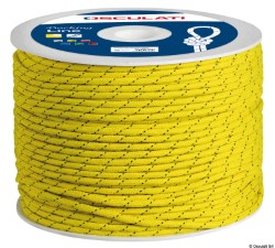 Polypropylene braid, bright colours, yellow 12 mm 