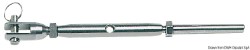 Críochfort preas-fheistiú turnbuckle AISI 316 6 mm