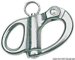 Snap-shackle f. Spinnaker AISI 316 96 mm