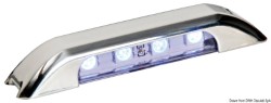 LED artighet blått ljus w / frontpanel