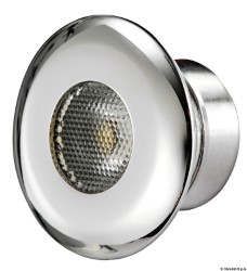Micro plafoniera LED 1x1 W bianca 