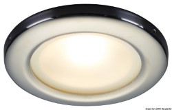 Vega II LED recess ceiling light mirror-polished white 