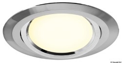 Luz LED de embutir giratória, luz quente 4W