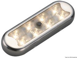 Plafon Bimini oțel Compact 8 LED-uri