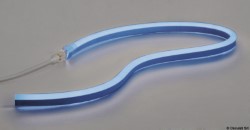 Tira de LED flexible de luz de neón 24V azul