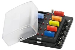 Fuse holder box with warning lights 10 housings 