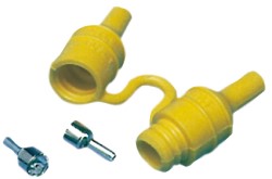 Watertight fuse holder for glass fuses 