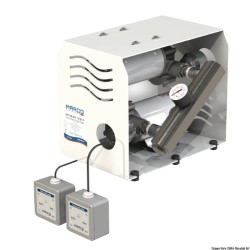 MARCO elektrisk betjent dobbelt ferskvandspumpe 3,5 bar 92l/min 