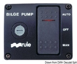 DeLux Rule pumpbrytare 12V