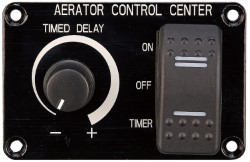 Control timer for aeration pumps