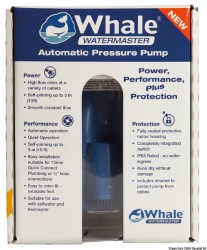 Autoclave WHALE Watermaster 11,5 l/min 12V détail 