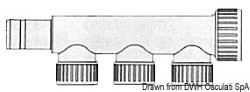 Hydrofix Sammelpunkt 3-Abgänge 33 mm 