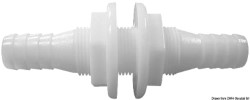 Conexão em casco branco de nylon 19/20 mm