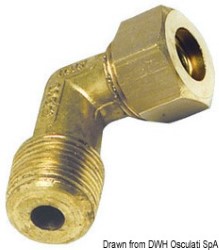 Pipe joint 90 ° male 12x3 / 8 "