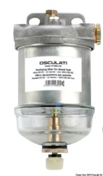 Diesel-filter 65 l / HW / glas