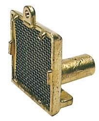 Vertical suction strainer marine brass 