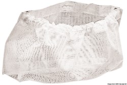 Kieszeń do przechowywania z białej tkaniny żaglowej 240 x 390 mm