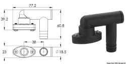 Syfon wentylacyjny Ř 16 mm